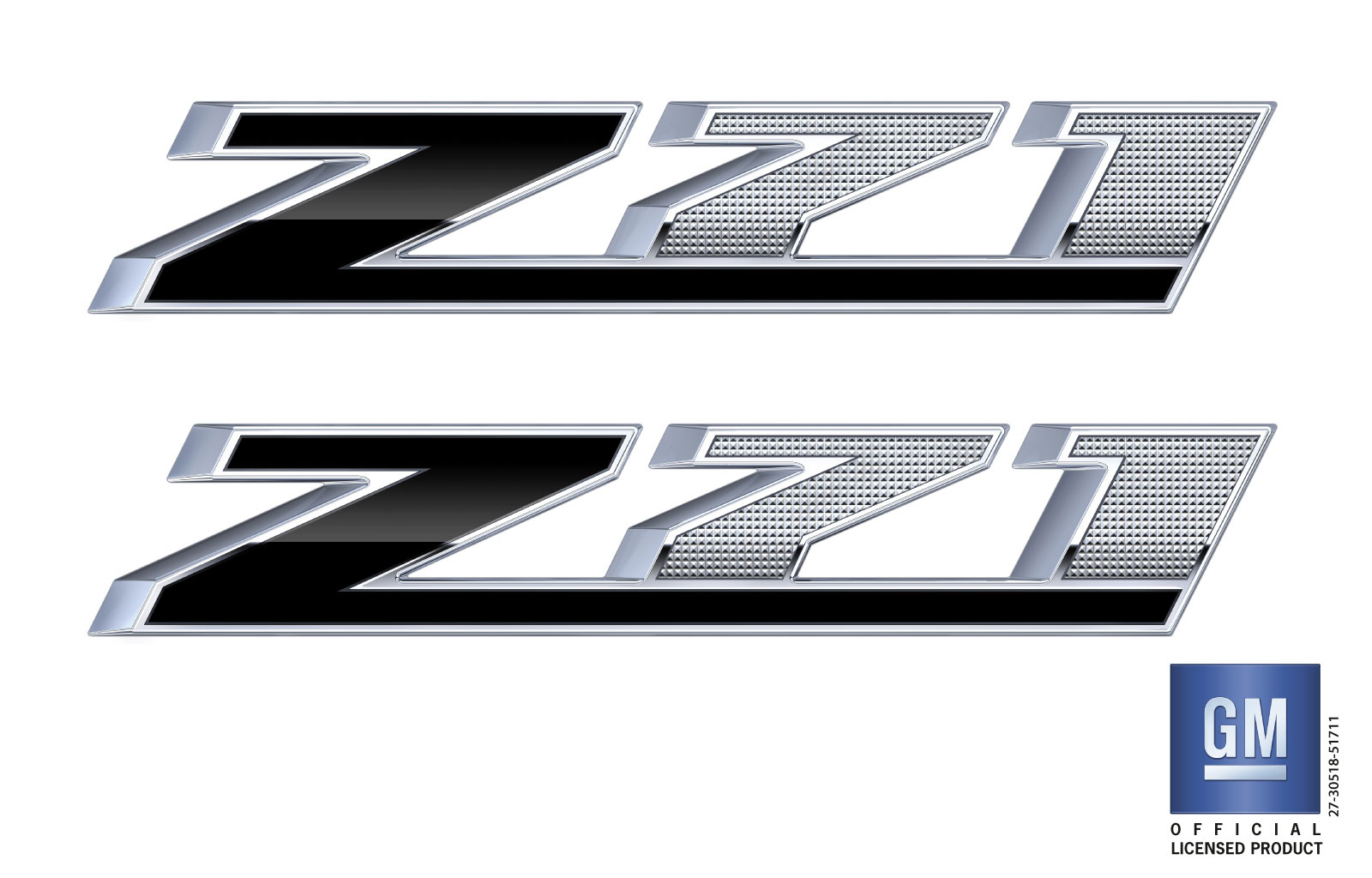 Chevrolet Silverado Z71 Bedside Decal Set of 2
