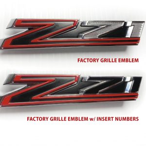 grille emblem insert