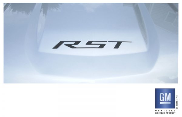 RST hood accent decal