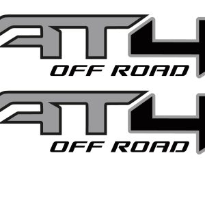 AT4 Off Road Bedside Decal