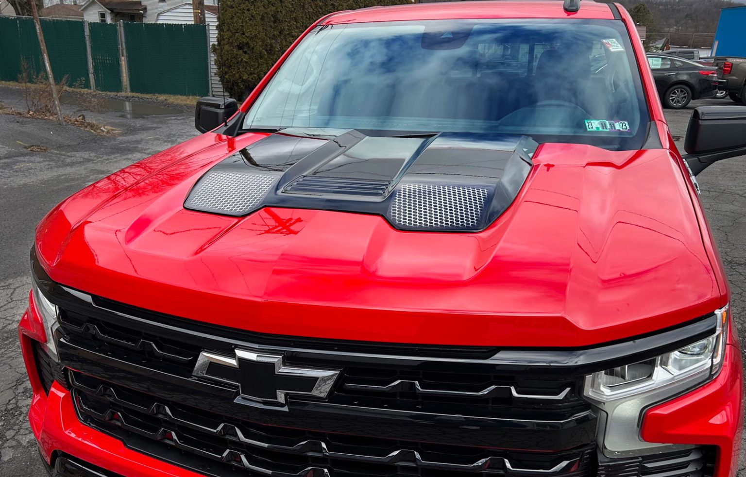 Chevy Silverado Trail Boss ZR2 FRONT Hood Scoop Air Duct Vent Decal Set 202223 Emblems Plus