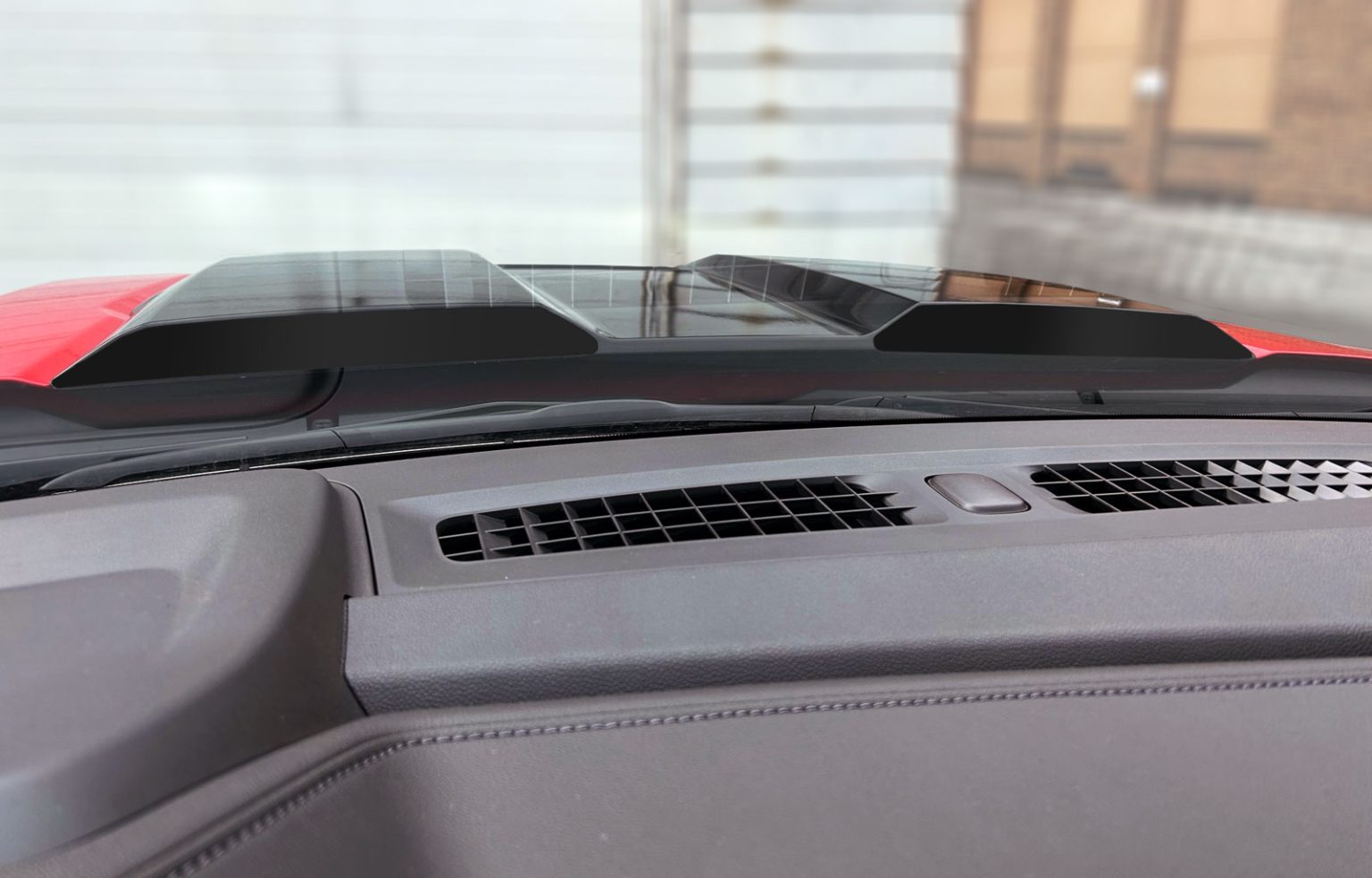 Chevy Silverado Trail Boss ZR2 Hood Scoop MATTE BLACK REDUCE GLARE