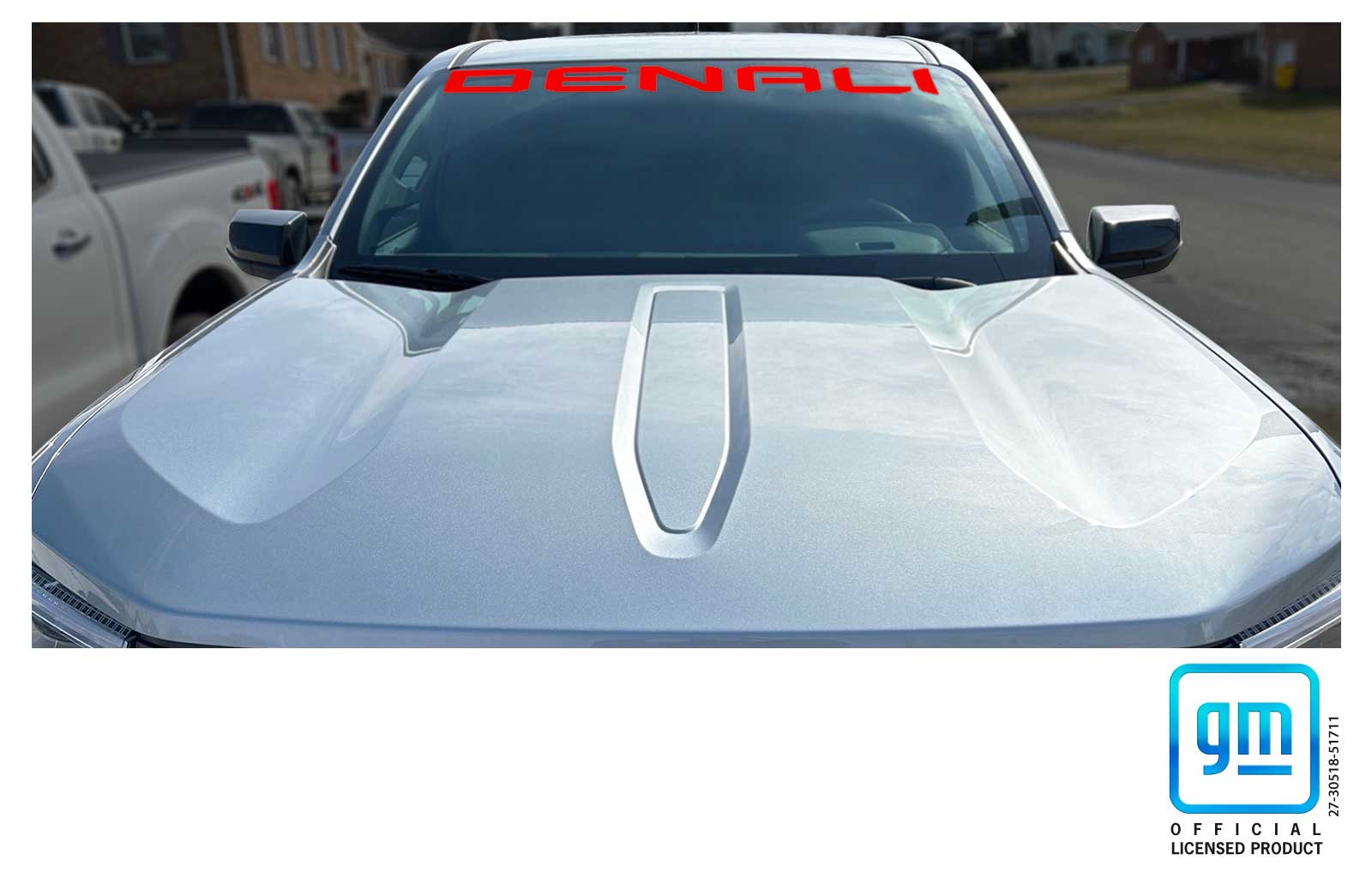 GMC Canyon Red Denali Windshield Banner Decal