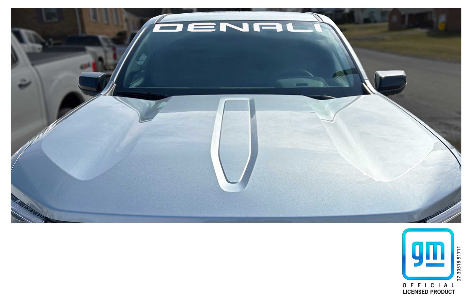 GMC Canyon White Denali Windshield Banner Decal