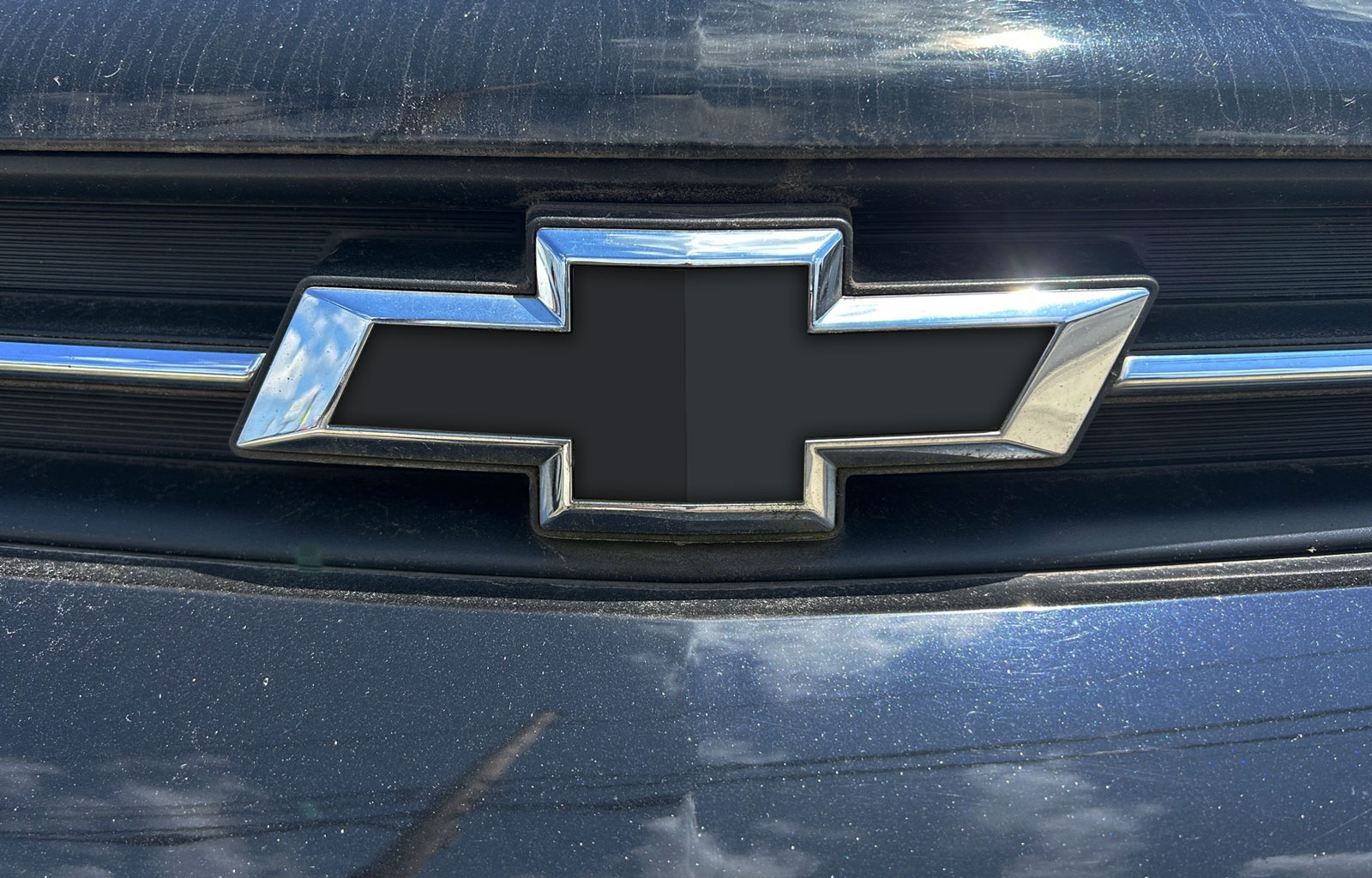 Chevrolet Trax Blackout Grille Gate Bowtie Emblem Overlay Decals Set of 2 - Image 3